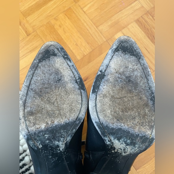 Kenzo leather black ankle boots - Picture 4 of 9